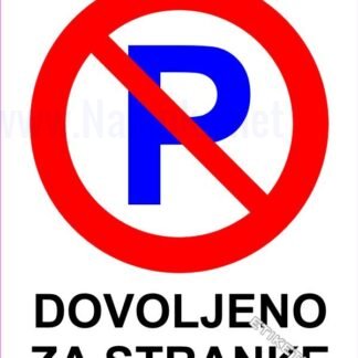 Dovoljeno za stranke 1