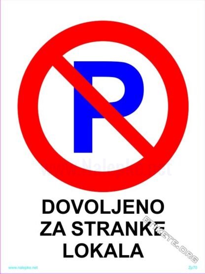 Dovoljeno za stranke 2