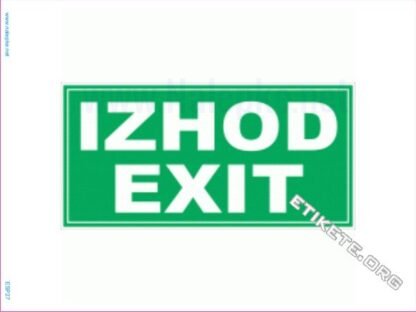 Izhod-exit