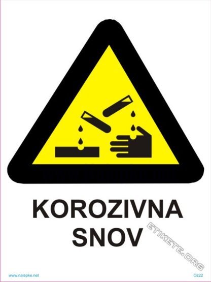 Korozivna snov 1