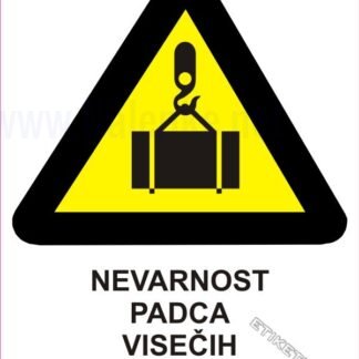 Nevarnost padca visečih bremen 1