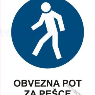 Obvezna pot za pešce 1