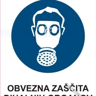 Obvezna zaščita dihal 1