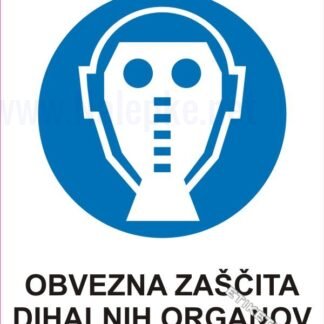 Obvezna zaščita dihalnih organov 1