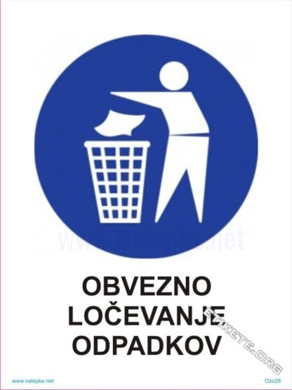 Obvezno ločevanje odpadkov 1