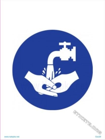 Obvezno umivanje rok