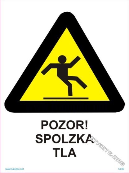 Pozor! Spolzka tla 1