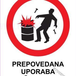 Prepovedana uporaba iskrečega orodja 1