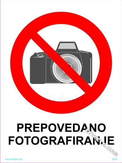 Prepovedano fotografiranje 1