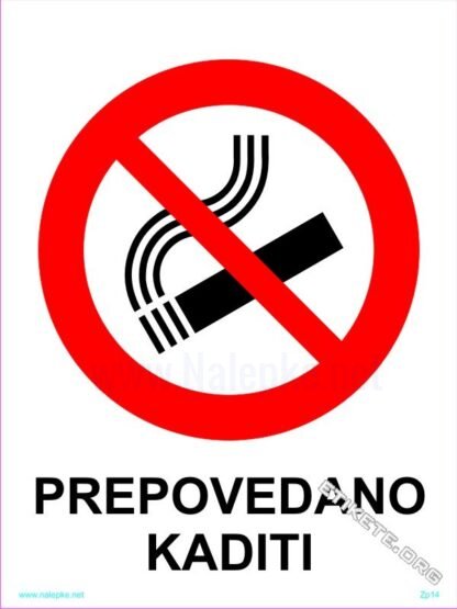 Prepovedano kajenje 1