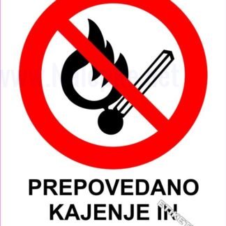 Prepovedano kajenje in kurjenje 1