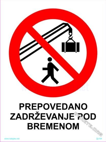 Prepovedano zadrževanje po bremenom 3