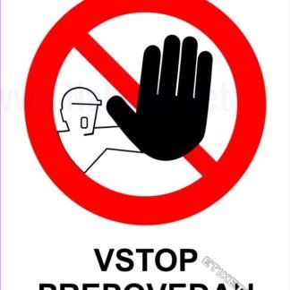 Vstop prepovedan 1