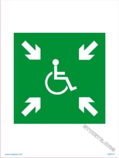 Zbirno mesto - invalidi