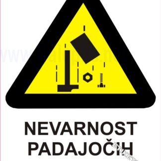 Nevarnost padajočih predmetov