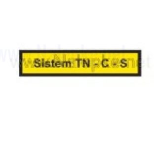 Nalepka Sistem TN C S, dimenzija: 71x16mm, pola: 10 kos