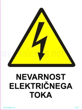 Nevarnost električnega toka