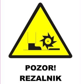 Pozor rezalnik