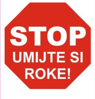 STOP - Umijte si roke