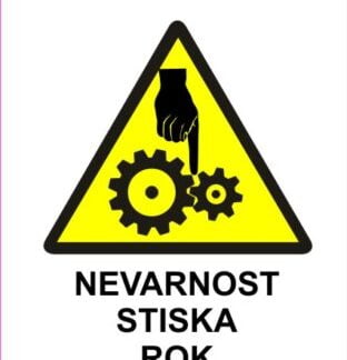 Nevarnost stiska rok