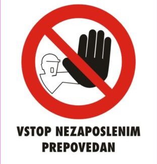 vstop nezaposlenim prepovedan 2