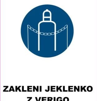 zakleni jeklenko z verigo 2