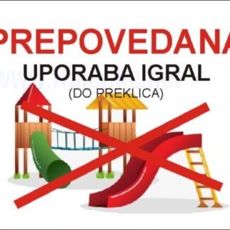 Prepovedana uporaba igral in rekvizitov