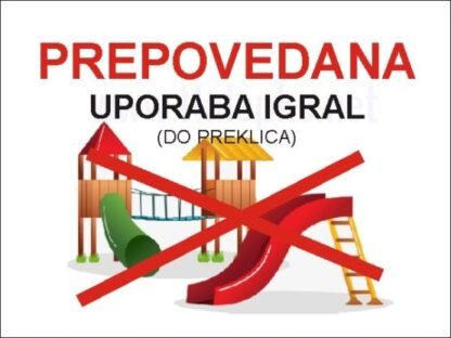 Prepovedana uporaba igral in rekvizitov