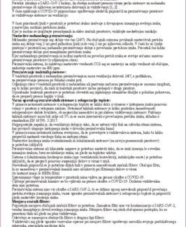 Navodila za prezračevanje prostorov  izven zdravstvenih ustanov v času širjenja okužbe COVID-19