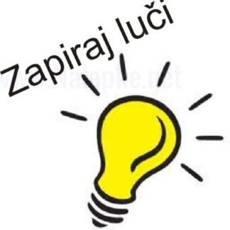 zapiraj luči