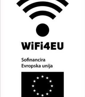 Emblem WiFi4EU - nalepka