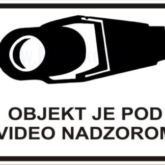 Objekt je pod video nadzorom