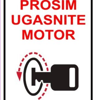 Prosim ugasnite motor 3