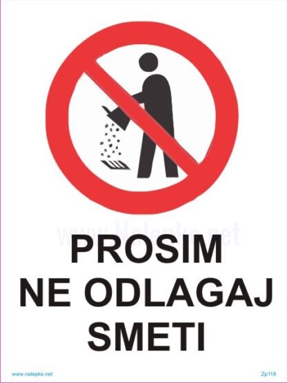 ne odlagaj smeti