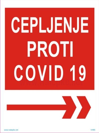 Cepljenje proti covid 19 desno