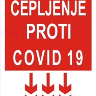 Cepljenje proti covid 19 naravnost ali dol