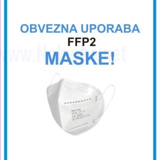 Obvezna uporaba FFP2 MASKE