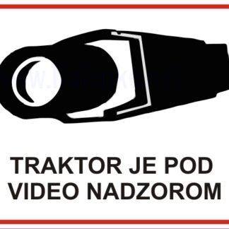 Traktor je pod videonadzorom