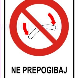 Ne prepogibaj