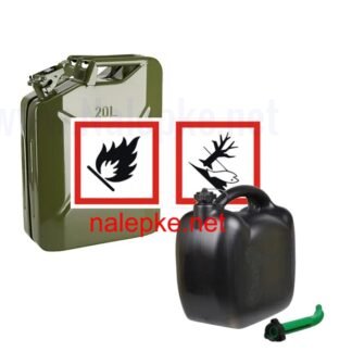 posoda za gorivo okolju nevarno vnetljivo